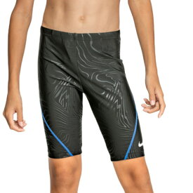 【ポイント10倍！要エントリー★12/4 20:00〜12/7 23:59まで】ナイキ（NIKE）（キッズ）スクール水着 ジュニア 男子 水泳 ボーイズ エンボス ロングスパッツ 1991088-010