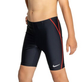 ナイキ（NIKE）（キッズ）ジュニア 男子 水泳 ウエスト調節可 スクール水着 ボーイズロングスパッツ 1991102-005