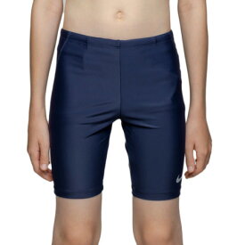 ナイキ（NIKE）（キッズ）スクール水着 ジュニア 男子 水泳 ボーイズロングスパッツ 紺 110-170サイズ 1991122-0019 男子水着