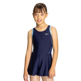 【ポイント10倍！要エントリー★5/9 20:00-5/12 23:59まで】ナイキ（NIKE）（キッズ）スクール水着 ジュニア 女子 水泳 キュロットワンピース 110-170センチ 1991106-006 スク水 学校 部活 学生 小学生 中学生アスリート