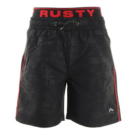 ラスティ（RUSTY）（キッズ）キッズ 男の子 水着 トランクス 960403BLK