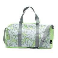 ナイキ（NIKE）（キッズ）水泳バッグ プリントボストンプールバッグ 緑 17L 1994032-254 ネームタグ ネー…
