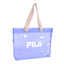 フィラ（FILA）（レディース、キッズ）水泳バッグ PVC クリアトートバッグ 424801-PPL パープル