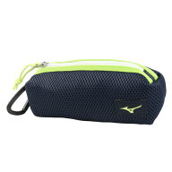 ミズノ（MIZUNO）（メンズ、レディース）メッシュゴーグルケース 紺×黄 N3JMD02084 ケース ゴーグル用 …