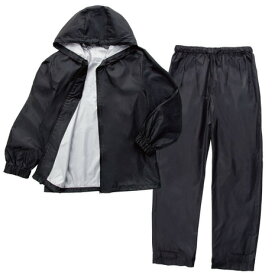 サンファミリー（SUN FAMILY）（メンズ、レディース）発汗シェイプエクササイズサウナスーツ 上下セット Mサイズ 69380 ブラックM