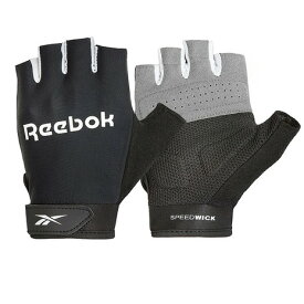 リーボック（REEBOK）（メンズ、レディース）グローブ Fitness フィットネスグローブ Sサイズ 黒 17-18cm RAGB-14513 トレーニンググローブ 滑り止め