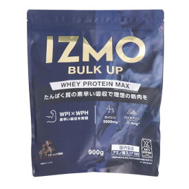 イズモ（IZMO）（メンズ、レディース）IZMO BULKUP 900 ホエイ プロテイン MAX ビターショコラ風 900g 約28食入