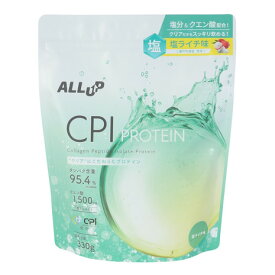 ALL UP（ALL UP）（キッズ）プロテイン CPIプロテイン塩 ライチ風味 330g GWM52TK005 高たんぱく クエン酸 コラーゲンペプチド 栄誉補給 トレーニング