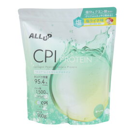 ALL UP（ALL UP）（メンズ、レディース）CPIプロテイン 塩ライチ味 900g 約30回分 GWM52TK007 プロテイン たんぱく質 塩分 クエン酸 コラーゲンペプチド