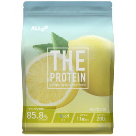 ALL UP（ALL UP）（メンズ、レディース）プロテイン THEPROTEIN 塩レモン味 200g 約7食入 GWM52TK018 乳糖未配合 高たんぱく