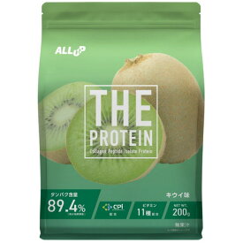 ALL UP（ALL UP）（メンズ、レディース）プロテイン THEPROTEIN キウイ味 200g 約7食入 GWM52TK019 乳糖未配合 高たんぱく
