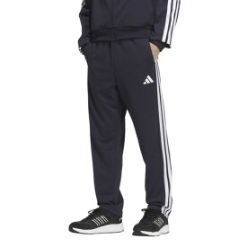 アディダス（adidas）（メンズ）スリーストライプス レギュラーフィット ダブルニット オープンヘム トラックパンツ JZR01