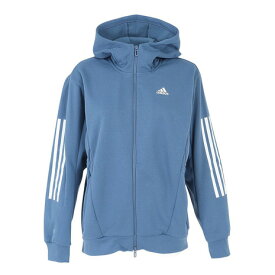 アディダス（adidas）（レディース）24/7 レギュラーフィット フリース フルジップパーカー RB323-HM2766