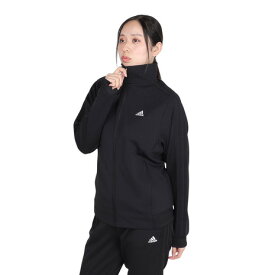 アディダス（adidas）（レディース）スリーストライプス ルーズフィット ダブルニット トラックトップ KTX40