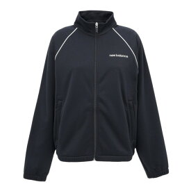 【20%OFFクーポン対象！9/15まで】ニューバランス（new balance）（レディース）ブラッシュダブルニット トラックジャケット AWJ53170BK