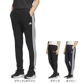 アディダス（adidas）（レディース）スリーストライプス レギュラーフィット ダブルニット トラックパンツ JVP36