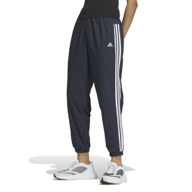 アディダス（adidas）（レディース）パンツ uv ネイビー シーズナル スポーツウェア レギュラーフィット デニムルック クロスパンツ JSY09-IM8713