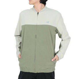 ニューバランス（new balance）（メンズ）ストレッチウーブンボンバージャケット MJ41017DEK