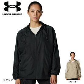 アンダーアーマー（UNDER ARMOUR）（レディース）メッシュ ライナー ウーブン フーディー 6007719