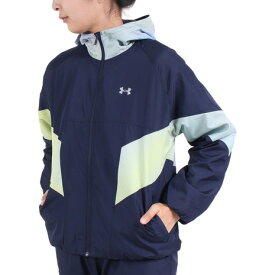 アンダーアーマー（UNDER ARMOUR）（レディース）トリコット ウーブン フルジップ フーディー 1381236