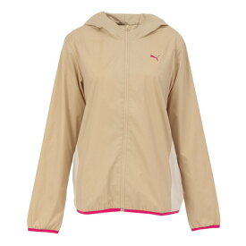 プーマ（PUMA）（レディース）ヒートクロス BRUSHED トリコット ライナージャケット 528456 83 BEG