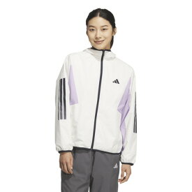 【10％OFFクーポン対象！2/11まで】アディダス（adidas）（レディース）チーム ルーズフィット ウインドブレーカー ジャケット NCX84-KA0934