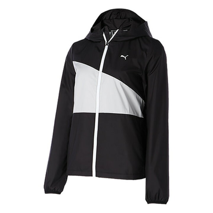 楽天市場 プーマ Puma レディース スポーツウェア ウインドブレーカー ジャケット 01 Blk レディース Supersportsxebio楽天市場支店