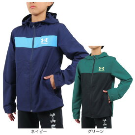 アンダーアーマー（UNDER ARMOUR）（キッズ）SPORTSTY ウインドブレーカー 1370183