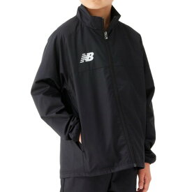 ニューバランス（new balance）（キッズ）フルジップ ウインドジャケット 裏地起毛トリコット ABJ45288BK