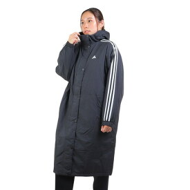 アディダス（adidas）（レディース）ベンチコート インサレーテッドコート IZG90-GF0025 アウター コート 冬 あったか