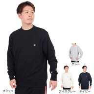 チャンピオン-ヘリテイジ（CHAMPION-HERITAGE）（メンズ）ベーシック ワンポイント クルーネックスウェッ…