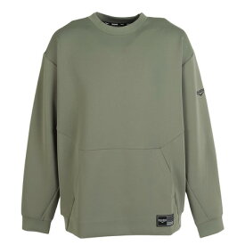 デュアリグ（DUARIG）（メンズ）BASIC SMOOTH KNIT 長袖 クルー 5F0016-TRSW-860DSH OLV