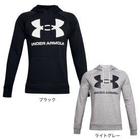 アンダーアーマー（UNDER ARMOUR）（メンズ） パーカー ライバルフリース ビッグロゴ フーディー 1357093