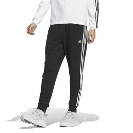 アディダス（adidas）（メンズ）エッセンシャルズプラス レギュラーフィット スリーストライプス カフパンツ KWF03-JF3934