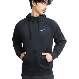 ナイキ（NIKE）（メンズ）サーマフィット フルジップ フィットネスパーカー DQ4831-010 ブラック