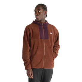 【20%OFFクーポン対象！9/15まで】ニューバランス（new balance）（メンズ）フリース フルジップ フーディ MJ43517ROK