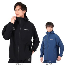 【スーパーSALE期間限定！40％OFF！】デサント（DESCENTE）（メンズ）ストレッチナイロンジップパーカー DX-C2704XB