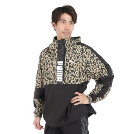 プーマ（PUMA）（メンズ）ジャケット トレイン エッジ クロスウーブンハーフジップ ジャケット 525202 83 CML