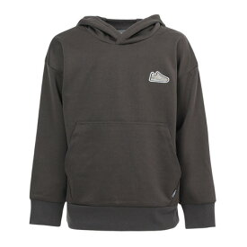 ニューバランス（new balance）（キッズ）シューパッチライトスウェットクルーネック ABT55562BLK