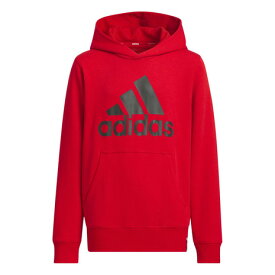 【20%OFFクーポン対象！12/11まで】アディダス（adidas）（キッズ）キッズ エッセンシャルズプラス ビッグロゴ プルオーバーパーカー KWF36-JE1734