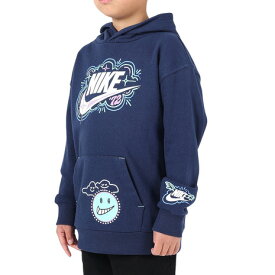 【ポイント10倍！要エントリー★12/4 20:00〜12/7 23:59まで】ナイキ（NIKE）（キッズ）キッズ NKB B NSW ART OF PLAY FT PO プルオーバー 86L102-U90