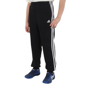 アディダス（adidas）（キッズ）ジュニア エッセンシャルズ プラス スリーストライプス フレンチテリー カフパンツ KWF32-JE1707