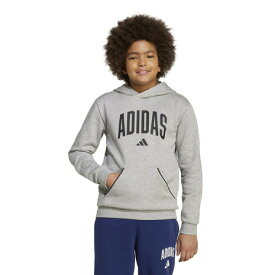 【20%OFFクーポン対象！9/15まで】アディダス（adidas）（キッズ）シーズナル エッセンシャルズ カレッジ タイポグラフィ パーカー キッズ KLH32