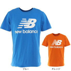 ニューバランス（new balance）（メンズ）Tシャツ メンズ 半袖 スタックドロゴ AMT01575