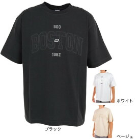 ニューバランス（new balance）（メンズ）Tシャツ メンズ 半袖 900 ボストン AMT25070