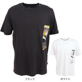 プーマ（PUMA）（メンズ）半袖Tシャツ メンズ グラフィック 675647