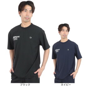 ジローム（GIRAUDM）（メンズ）絶耐撥水 UV WOVEN 半袖Tシャツ CT4S0074-TR863-GRSD