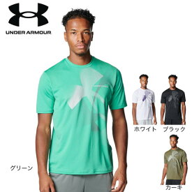 アンダーアーマー（UNDER ARMOUR）（メンズ）テック エクストラ ラージロゴ ショートスリーブTシャツ 6012544