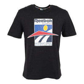 【2点10%OFFクーポン対象！4/18まで】リーボック（REEBOK）（メンズ）Tシャツ メンズ 半袖 クラシックス インターナショナル FJ3256 クルーネック