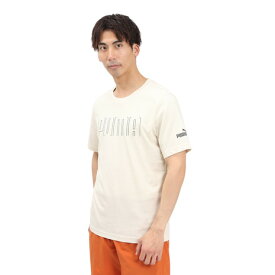 プーマ（PUMA）（メンズ）PUMA SPORT グラフィック 半袖Tシャツ 687591 87 BEG